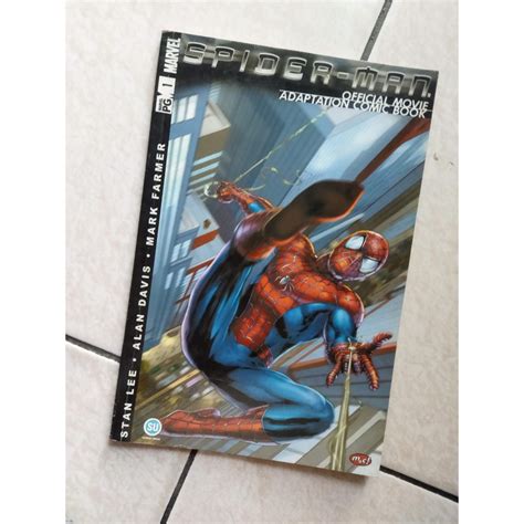 Comic Spider Man Official Movie Adaptation Comic Book Shopee Malaysia