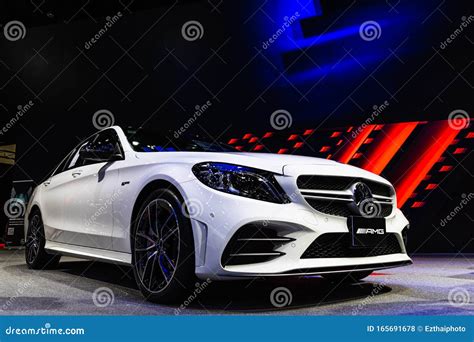 Bangkok, Thailand - Decemebr 3, 2019 : the Mercedes Benz E200 AMG ...