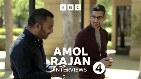 BBC Radio 4 Amol Rajan Interviews Sundar Pichai