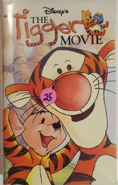 Disneys The Tigger Movie Vhs Video Tape Winnie Pooh Vcr Clamshell Case