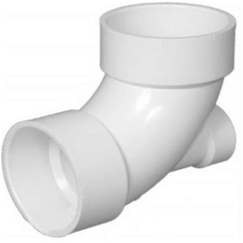 Eastern Industrial Supplies Inc White Pvc Sch 40 90 Deg Dwv Elbow