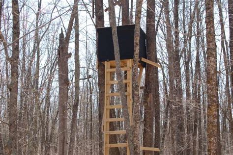 11 Free Deer Stand Plans In A Variety Of Sizes