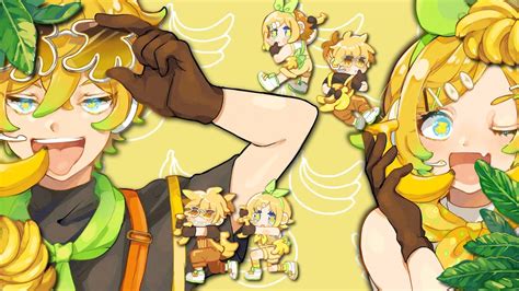 Kagamine Rin Len Banana Songoriginal Mv Youtube