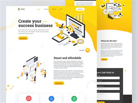 Business Website Design on Behance