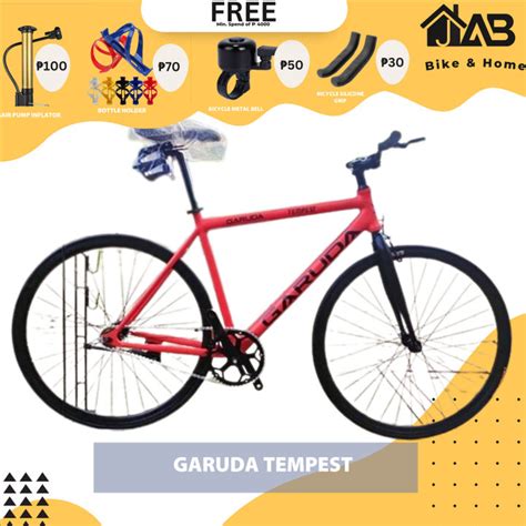 Jab High End Garuda Tempest Alloy Fixie Bike 700c X 23c 47t Crank