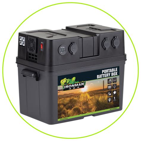 Portable Battery Box Iron Rigs 4x4