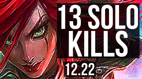 Katarina Vs Vladimir Mid Solo Kills M Mastery Legendary