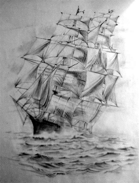 Arts & Crafts: Ship Sketch