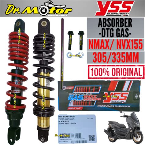 NVX155 Nmax NVX 155 NMAX150 NMAX155 335mm 305 Absorber Rear BELAKANG