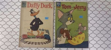 Daffy Duck And Tom And Jerry Comics Land Of Goshen Auction House