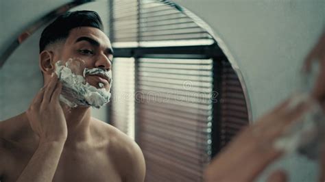 Hispanic Latina Indian Bearded Male Unshaven With Bristle Millennial