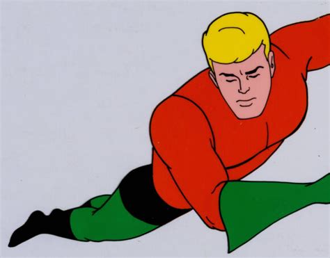 Dig These 13 Groovy FILMATION AQUAMAN Original Animation Cels 13th