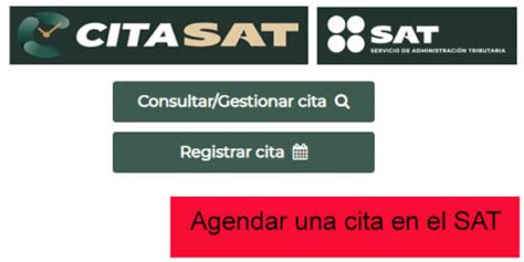 ¿cómo Agendar Una Cita En El Sat Citas 2025