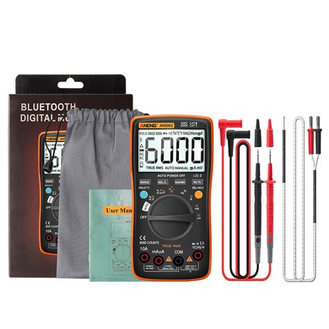 Aneng an9002 bluetooth digital multimeter 6000 tæ Grandado