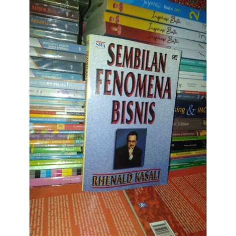 Jual Original Buku Sembilan Fenomena Bisnis Rhenald Kasali Shopee