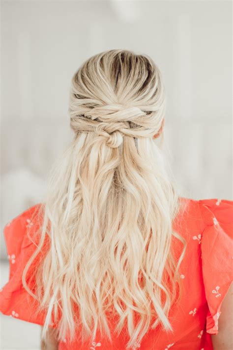 Knotted Braid Hair Tutorial Twist Me Pretty