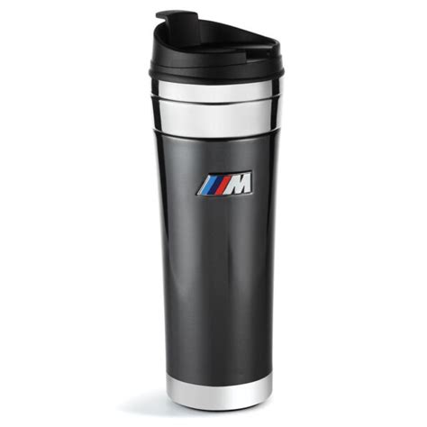 Bmw M Logo Tumbler Mug Travel Coffee Drink Holder Insulated 80902285597