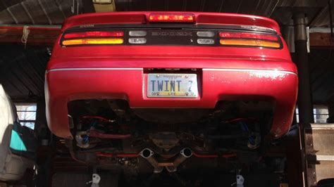 1991 300ZX Twin Turbo Straight Pipe Exhaust YouTube