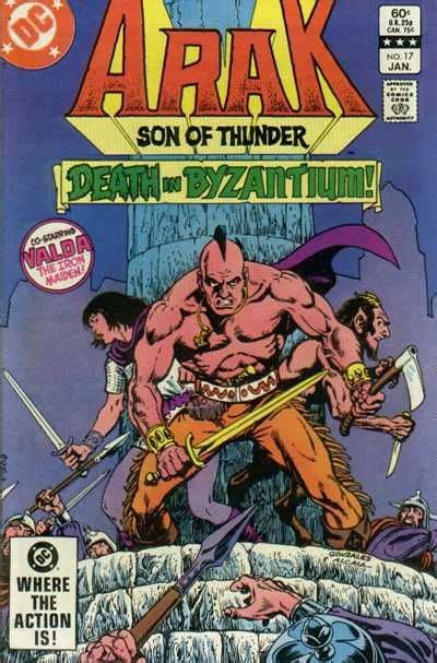 Gcd Cover Arak Son Of Thunder 17 Comic Book Artists Comic