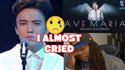 Dimash Ave Maria New Wave Reaction Youtube