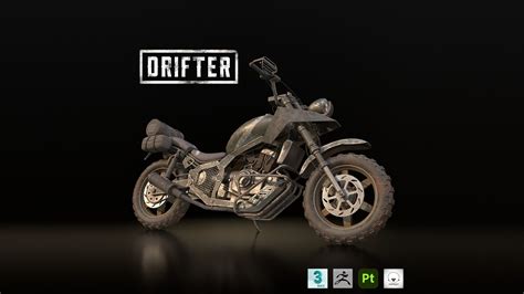 Artstation Drifter Bike Deacon St John Days Gone