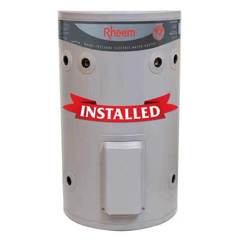 Rheem 125l Electric Hot Water System Australian Hot Water