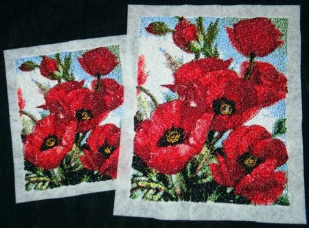 Advanced Embroidery Designs Field Of Poppies