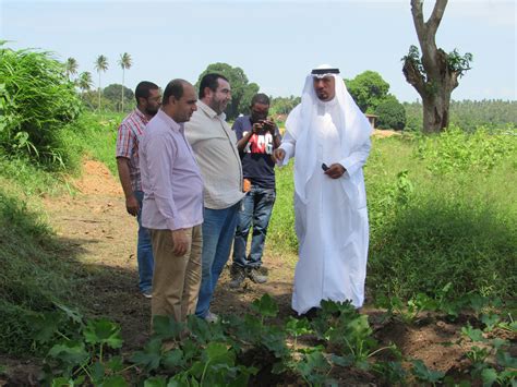 Kuwait Ambassador To Tanzania Jassim Al Najem During A Tour Of Rahma