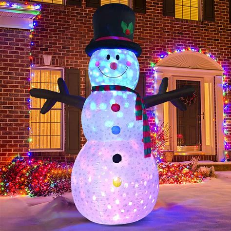 Amazon Lvydec Lighted Inflatable Snowman Christmas Outdoor