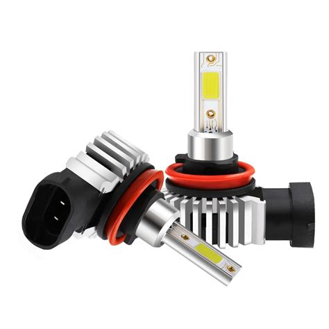 120w H11 Conduziu A Luz De Nevoeiro Bulbos Drl 12000lm Super Brilhante