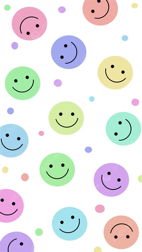 Doodle Smiling Face Wallpaper Emotions Background Wallpaper Image For