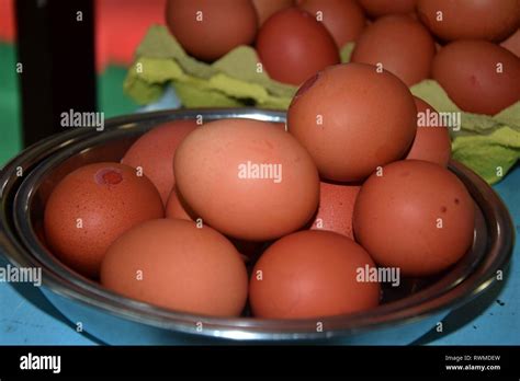 Chinese Red Eggs Bright Pink Coloured Cooked Chicken Eggs Symbolizing