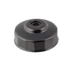 Steelman Mm X Flute Oil Filter Cap Wrench In Black