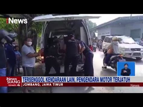 Bersenggolan Dengan Pengendara Lain Pemotor Di Jombang Tewas Terlindas