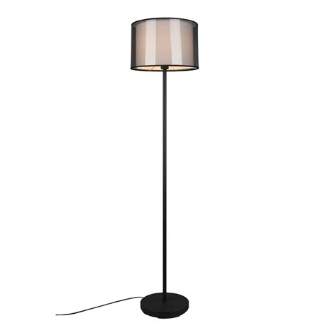 Moderne Transparant Zwarte Plafondlamp Trio Leuchten Burton