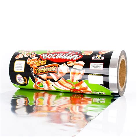 Custom Printed Roll Stock Films Laminated Plastic Film