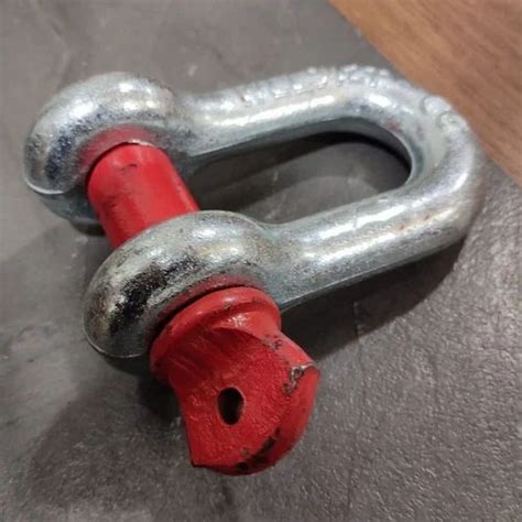 Material Mild Steel Ms D Shackle For Weight Lifting Size Inch