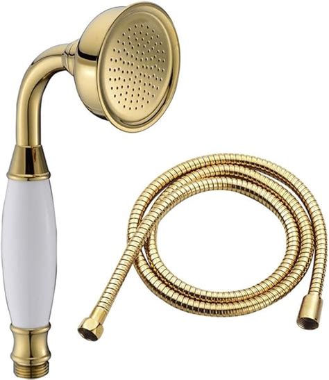 Ownace Bathroom Classic Style Traditional Brass Telephone Hand Shower