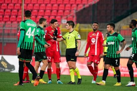 Alessandro Prontera Referee During Italian Championship Editorial Stock