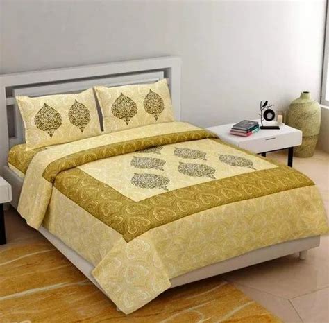 Multicolor Printed Cotton Double Bed Sheets Type King At Rs 450 Piece