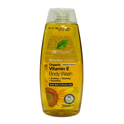 Buy Dr Organic Vitamin E Body Wash Ml Life Pharmacy