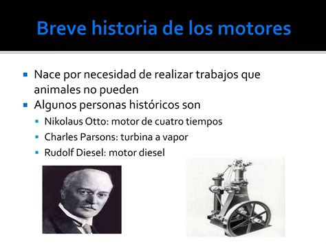 Clasificación de los motores PPT