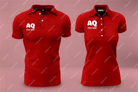 Premium PSD | Polo shirt 3d realistic mockup