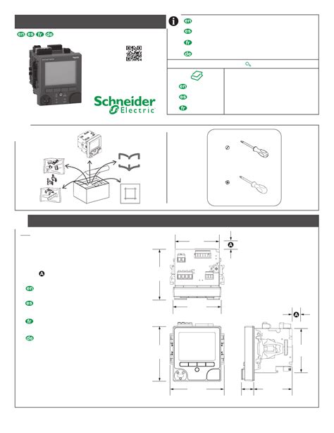 Bedienungsanleitung Schneider Powerlogic Ion7400 Deutsch 22 Seiten