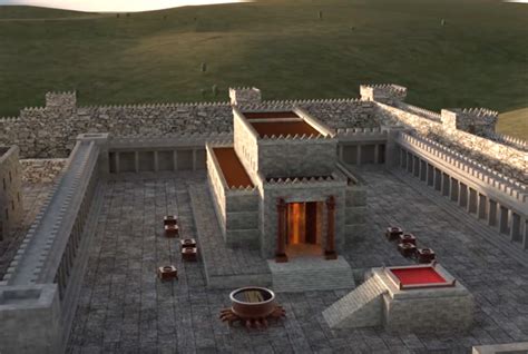 3d Model Solomons Temple Explained Ritmeyer Archaeological Design