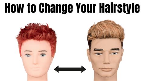 How To Change Your Hairstyle Thesalonguy Youtube