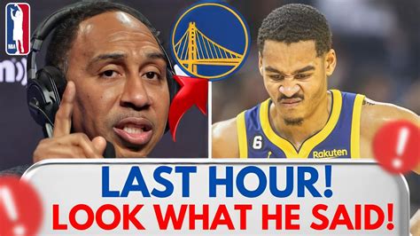 PATIENCE IS OVER NO ONE EXPECTS THAT LATEST NEWS FROM GOLDEN STATE