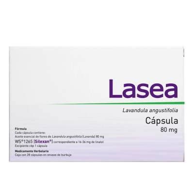 Lasea 80 mg 28 cápsulas Walmart