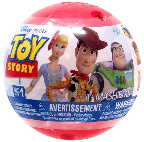 Disney Pixar MashEms Series 1 Toy Story Mystery Pack 1 RANDOM Figure ...