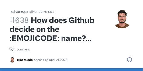 How Does Github Decide On The Emojicode Name And What Are The Current Emojicode Systems